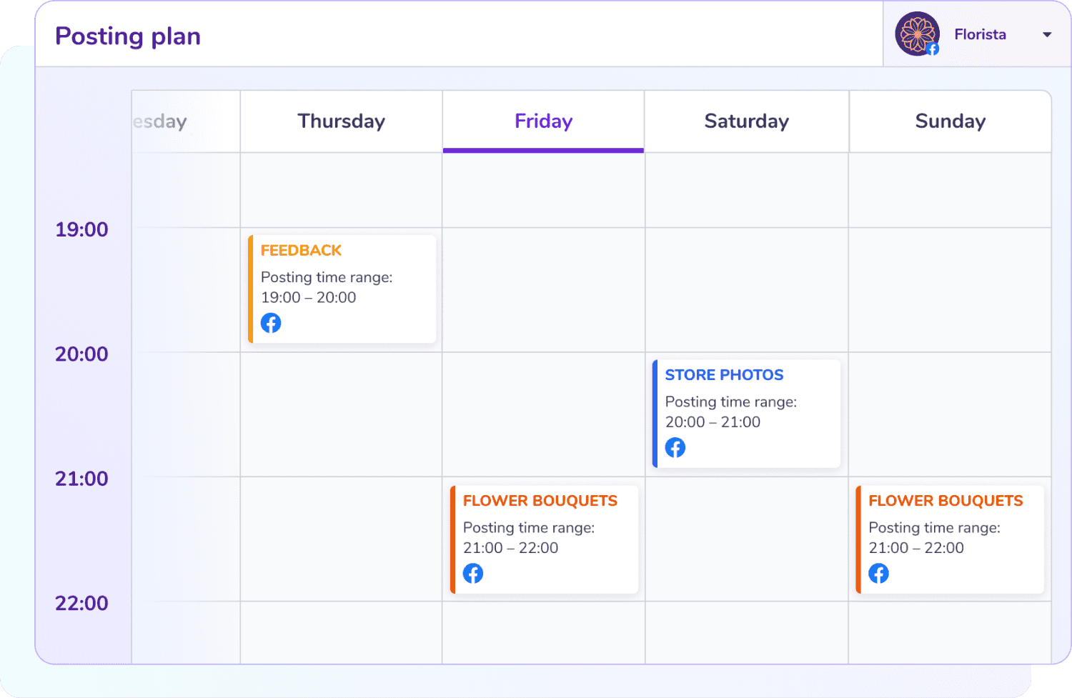 PostLab Content Calendar