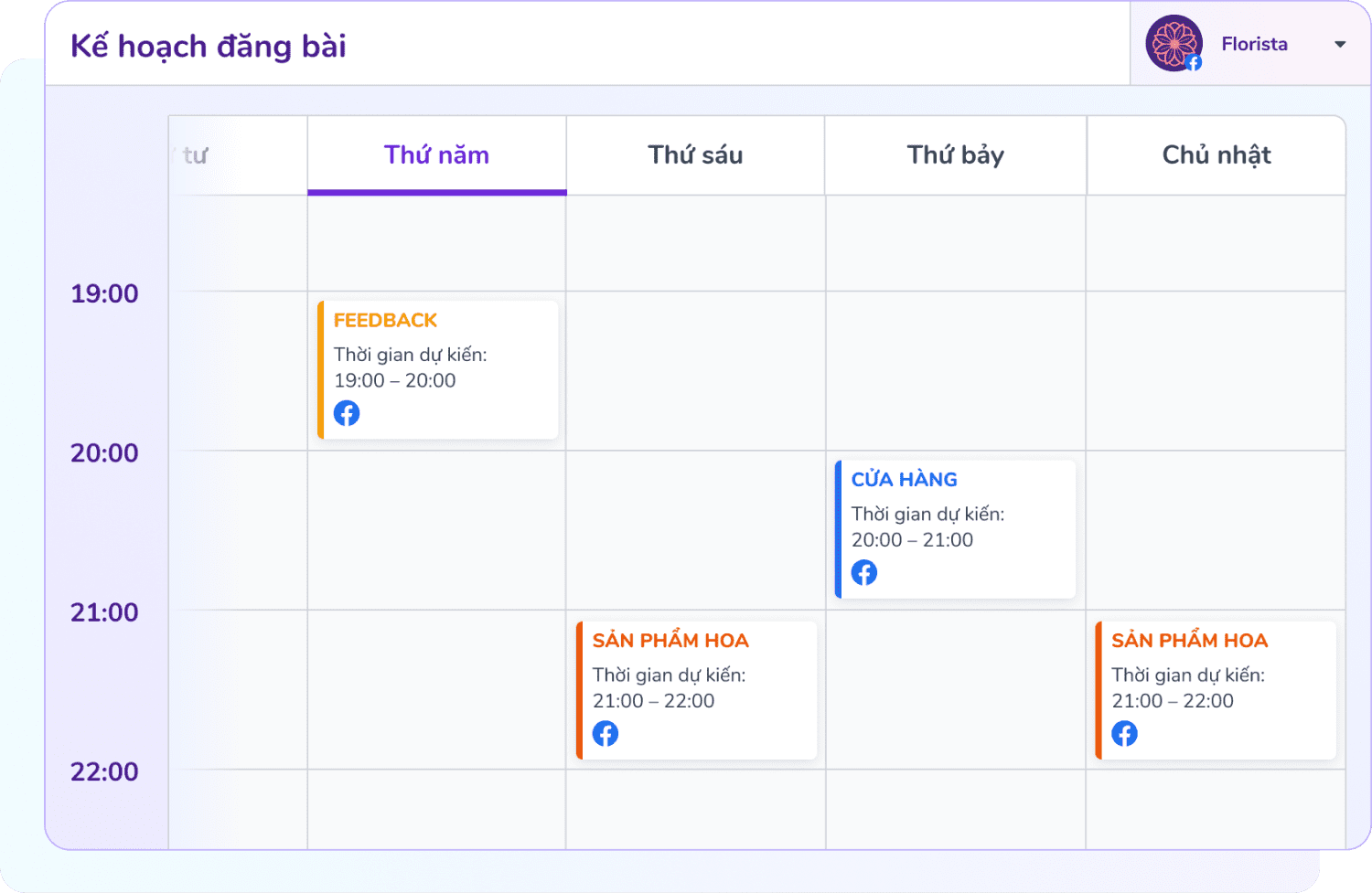 PostLab Content Calendar